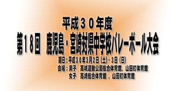 第18回 鹿児島・宮崎対県中学校バレーボール大会 最終結果